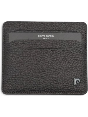 Pierre Cardin Düz Unisex Deri Kartlık - %100 Hakiki Deri Kartlık - Deri Aksesuar PC-046