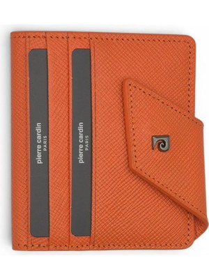 Pierre Cardin Erkek Deri Kartlık - Saffiano Deri Kartlık Cüzdan Açılabilir Kapatılır - %100 Hakiki Deri Erkek Aksesuar