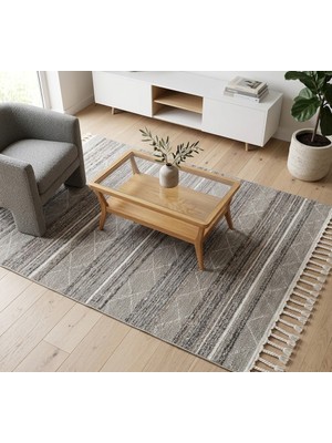 Çerkez Halı Livenza Collection Kaymaz Taban Kilim Halı Tabanlı Suya Dayanıklı Tüy Yapmaz Keçeleşmez 06