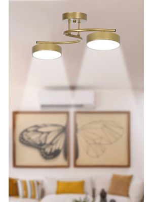 UltraMint Modern Beyaz Ledli Eskitme Avize, Salon ve Mutfak Için Şık Aydınlatma