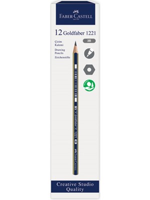 Kitabevimden Faber-Castell Kurşun Kalem Dereceli Goldfaber 4h 5165000004000
