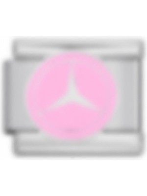 Poseidons Jewellery Marka Araç Pembe Logo Italyan Charm