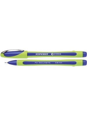 Kitabevimden Schneider Fineliner Xpress 0.8 mm Mavi 190003