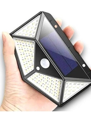 Uravas Store Güneş Enerjili Bahçe Lambası 100 LED Bahçe Lambası Bahçe Aydınlatma