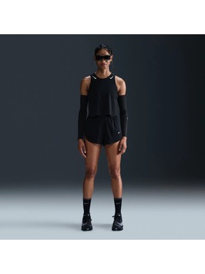 Nike Kadın Siyah Dri-Fıt Run Novelty 2" Slip Astarlı Koşu Antrenman Şortu | HJ2234-010