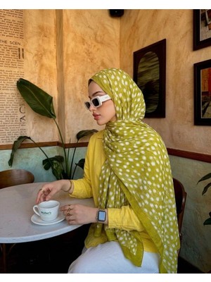 Revam Collection Ceylan Bambi Desenli Pamuk Soft Şal