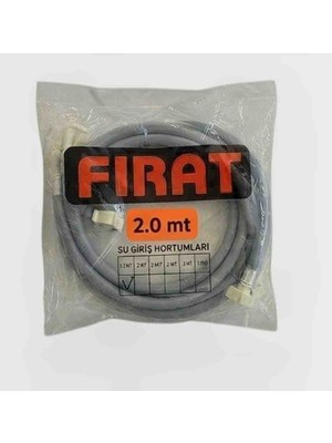 Fırat Çamaşır ve Bulaşık Makinesi Genel Uyumlu Su Giriş Hortumu 2Metre (1adet) Seçenekli Ürün
