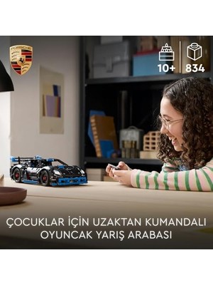 Plus Moda Gt4 E-Performance Yarış Arabası 42176 – 10 Yaş ve Üzeri Çocuklar Için Oyuncak Uzaktan Kumandalı Araba Yapım Seti, Doğum Günü Hediyesi Fikri (834 Parça)