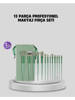 Eco Lounge Profesyonel Makyaj Fırça Seti Yumuşak Kıllı Taşınabilir Çantalı