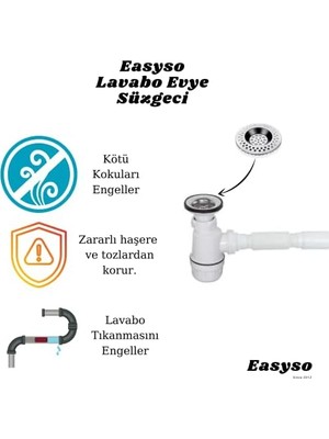 Plus Moda 1 Adet Paslanmaz Çelik Evye Tahliye Süzgeci Sepetleri 8cm Çap. Mutfak Gider Durdurucu, Bulaşıklar, Çöp Bertarafı Için, Geniş Kenar Tıkanmayı Önler Kanalizasyon Toplayıcı, Ince Delikler