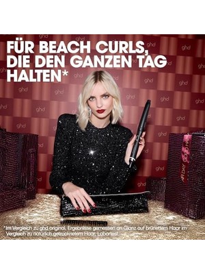 Plus Moda Ghd Chronos Curve Konik Saç Maşası Çantalı, Taraklı Hediye Seti Siyah
