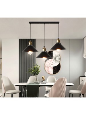UltraMint Modern Loft Şapka Avize, Şık Tasarımıyla Yaşam Alanlarınıza Zarafet Katıyor