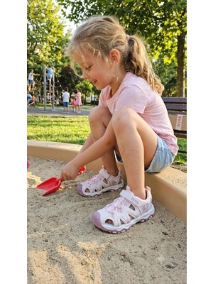 Bags Shoes Cool Suv  Çocuk Kapalı Sandalet Pudra