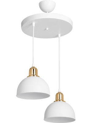 UltraMint Şık 2'li Set Beyaz Ev Dekorasyonu, Çok Amaçlı Kullanım, Modern Tasarım