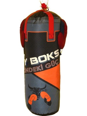 My Best Store 5664 Baskılı Kum Torbası 60X20  -Ky Spor