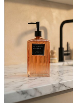 Acar 9175 Raschel Cam Sıvı Sabunluk Amber 780 ml