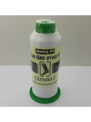 Plus Moda Çizmeli Maraş Ipi (Iğne Oyasi Ipi) Beyaz