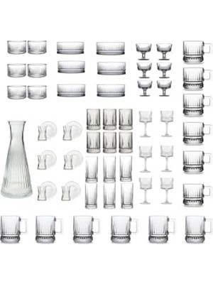 Plus Moda 61 Parça Bardak, Sunumluk, Çerezlik, Dondurmalık Full Çeyiz Seti TYBS5L9COCHFGB6R40