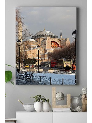 Plus Moda (PSTER15086) Ayasofya Kanvas Tablo 40 x 60