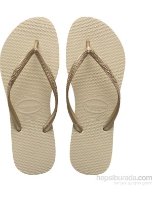 Havaianas Slim Sand Grey/light Golden Kadın Terlik