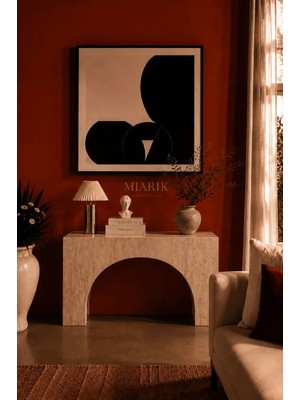 Miarik Design Traverten Lında Mermer Dresuar