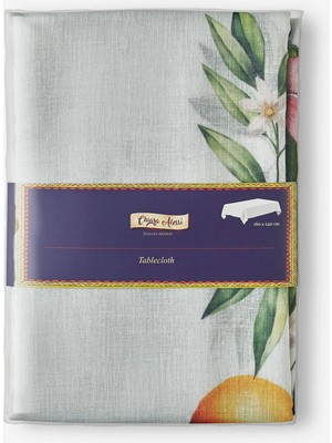 Chiara Alessi Carpe Diem Yeşil Polyester Masa Örtüsü 160X240 cm