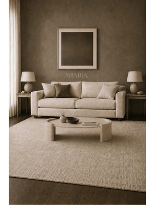 Miarik Design Mermer Traverten Roz Orta Sehpa