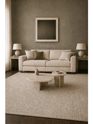 Miarik Design Doğal Traverten Orta Sehpa