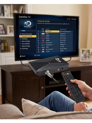 AyrStore Gelişmiş Özellikli Uydu Alıcısı HDMI USB Wifi Destekli