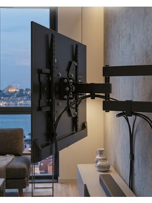 AyrStore Televizyon Duvar Askı Aparatı Hareketli 27 55 Inç Tv Askı Aparatı