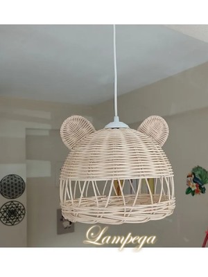 UltraMint Doğa Dostu Rattan ve Bambu Aydınlatma, Modern ve Şık Tasarım