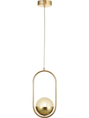 UltraMint Modern Gold Kaplama Akrilik Sarkıt Avize, Oturma Odası Dekoru