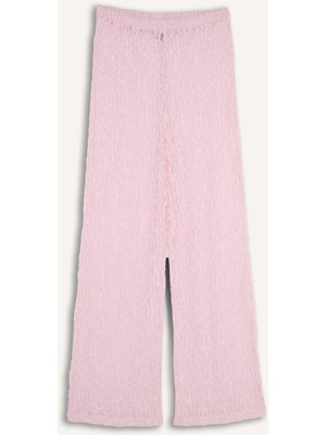 DeFacto Regular Fit Elastik Bel Tül Pembe Plaj Pantolonu H3066AX26SP
