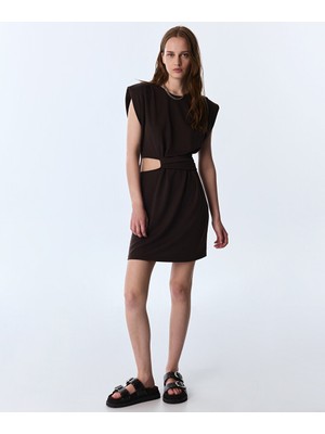 Twist Vatkalı Cutout Elbise TS1260002664074