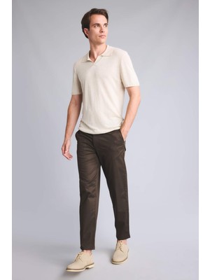 DeFacto Tapered Fit Haki Pantolon H8861AX26SM