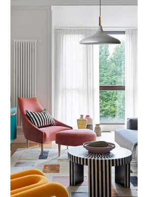 UltraMint Modern 35CM Metal Gri Sarkıt Avize, Salon, Mutfak ve Koridor Için