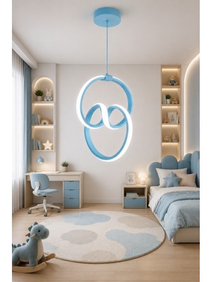 UltraMint Canlı Renkli LED Sarkıt Avize, Çocuk Odası Için Şık ve Işıklandırıcı