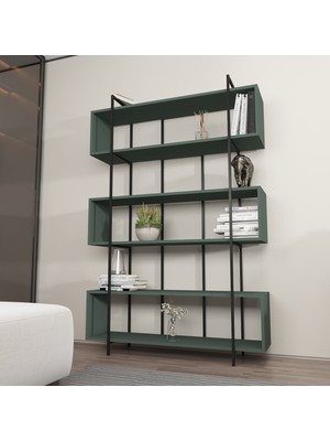 Decorotika Bruti Kitaplık Silva Siyah