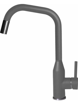 Elleci - Dora Plus 99 Dark Greyantrasit Sprialli Eviye Bataryası Outlet - MKKDRP99-
