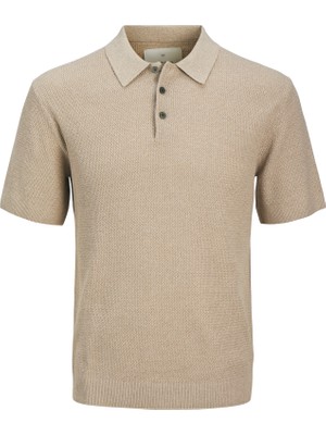 Jack & Jones Erkek Regular Fit Triko Polo Tisört - Cooper