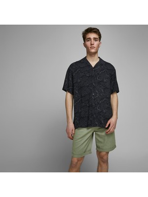 Jack & Jones Erkek Regular Fit Jean Sort - Rick