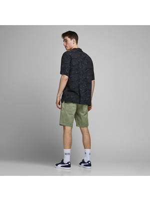 Jack & Jones Erkek Regular Fit Jean Sort - Rick