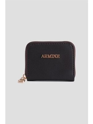 Armine Pia Cüzdan Kahve