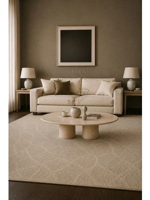 Miarik Design Egeria - 2 Silindir Ayaklı Damla Tablalı Orta Sehpa
