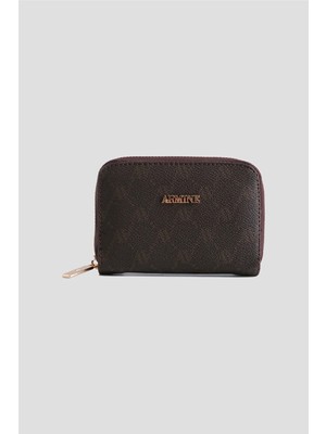 Armine Noktalı Cüzdan Kahve