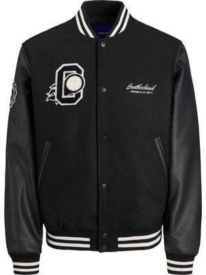 Jack & Jones Erkek Beyzbol Yaka Bomber Ceket - Crew