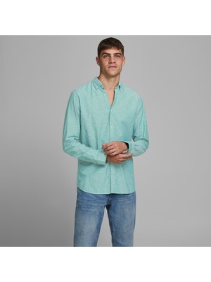 Jack & Jones Erkek Regular Fit Uzun Kollu Gömlek - Summer