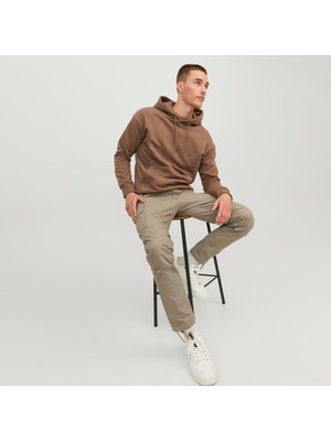 Jack & Jones Erkek Tapered Fit Orta Bel Kargo Pantalon - Ace