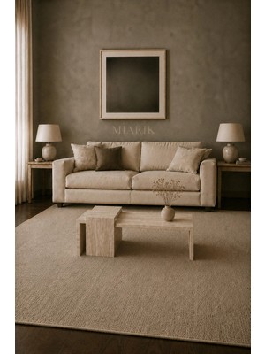 Miarik Design Kenyon -Traverten Düz Tabla  Orta Sehpa
