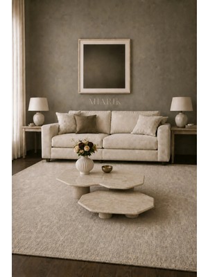 Miarik Design Traverten Yasso Orta Sehpa